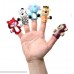 SNInc. Animal Finger Puppets for Kids 24 Zoo Themed Puppets Per Pack B0799QPSNW